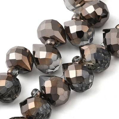 Electroplate Glass Beads Strands