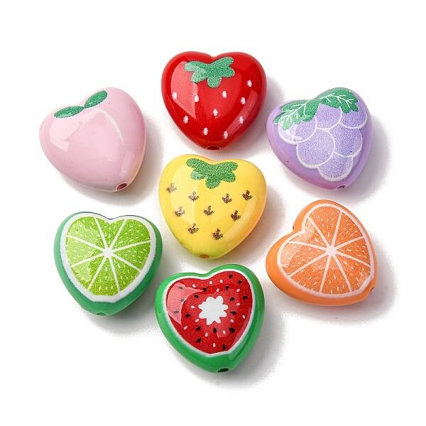 Opaque Acrylic Beads