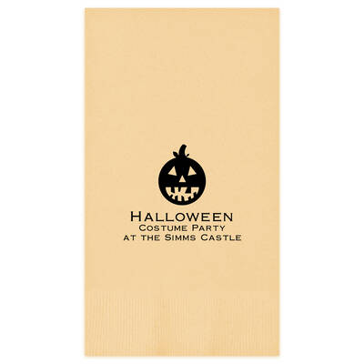 Halloween Guest Towel - Foil-Pressed