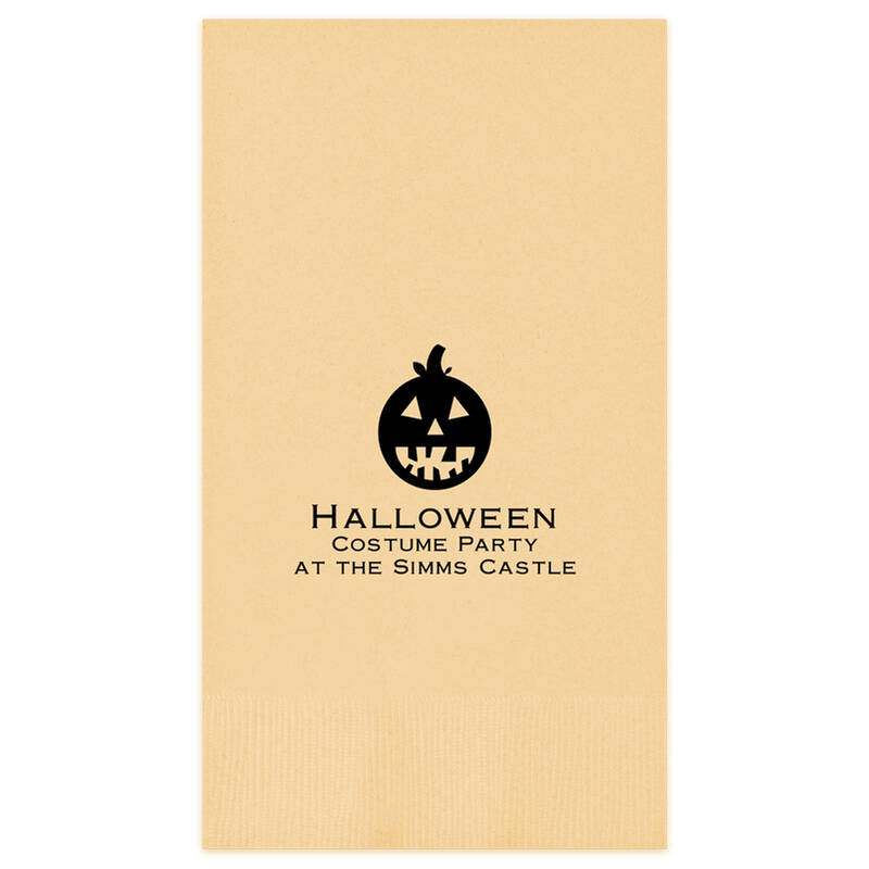Halloween Guest Towel - Foil-Pressed