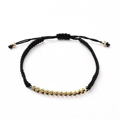 Adjustable Nylon Thread Braided Bead Bracelets