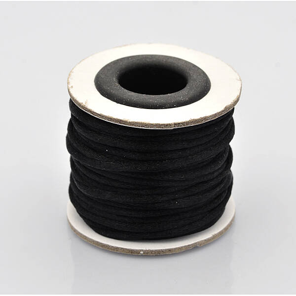 Macrame Rattail Chinese Knot Making Cords Round Nylon Braided String Threads