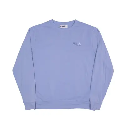 FILA Sweatshirt Blue Womens XL