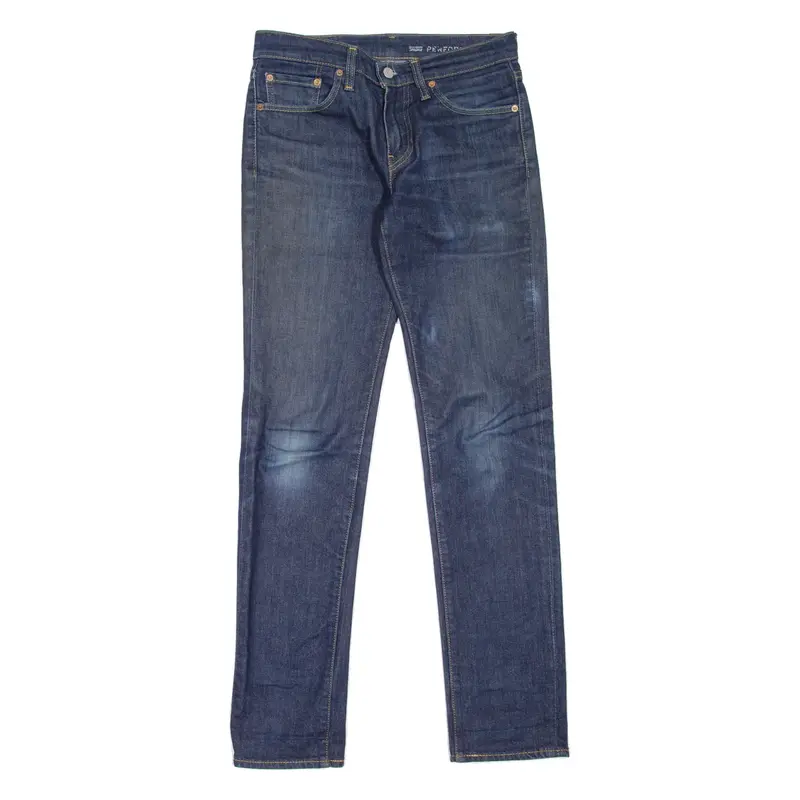 LEVI'S 511 BIG E Jeans Mens Blue Slim Straight W29 L34