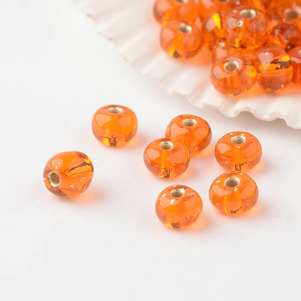 6/0 Grade A Round Glass Seed Beads