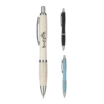 250 Custom Nash Wheat Straw Ballpoint - Eco-Friendly