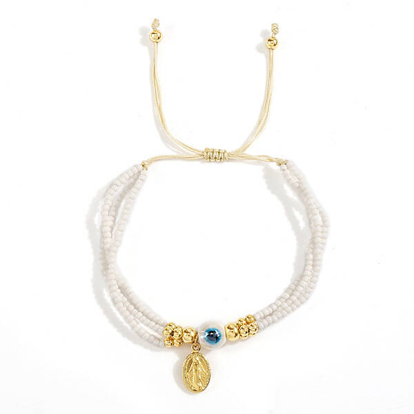 Bohemian Style Glass Seed Braided Bead Bracelets