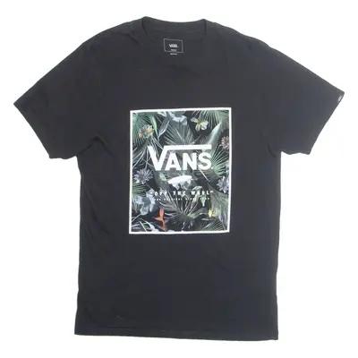 VANS Slim Fit Mens T-Shirt Black M