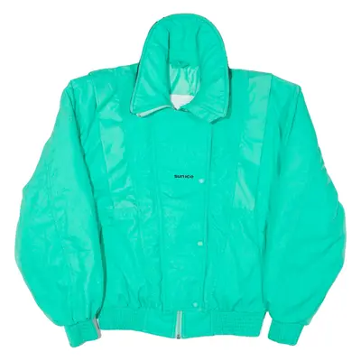 SUN ICE Coat Green 80s Womens UK 10