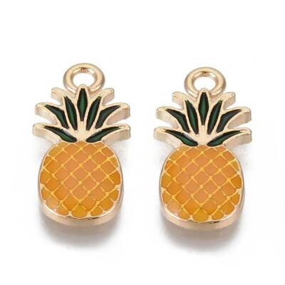 Alloy Enamel Pendants