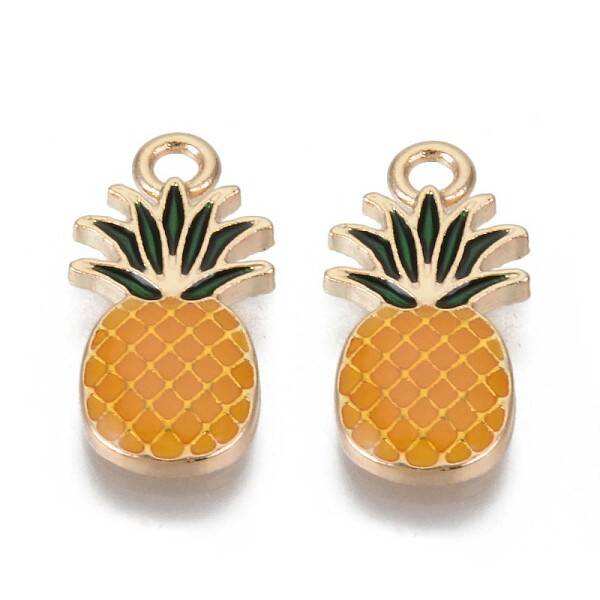 Alloy Enamel Pendants