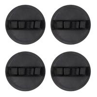 4 Counts Soft Rubber Shower Scrubber for Efficient Cleansing Body, Gentle Exfoliating Bath Brush for All Kinds of Skin and mo...