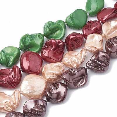 Shell Pearl Beads Strands