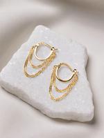 Fashion Tassel Chain Design Dangle Earrings, Casual Jewelry for Women, Simple Jewelry for Party, Daily Clothing Decor, Trendy...