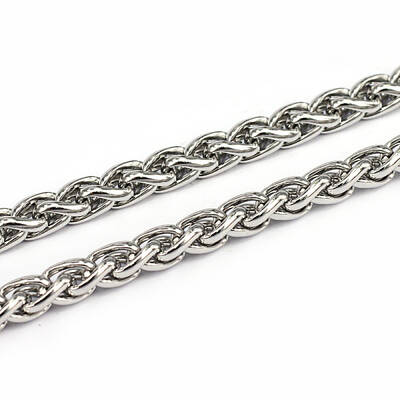 Tarnish Resistant 304 Stainless Steel Wheat Chains