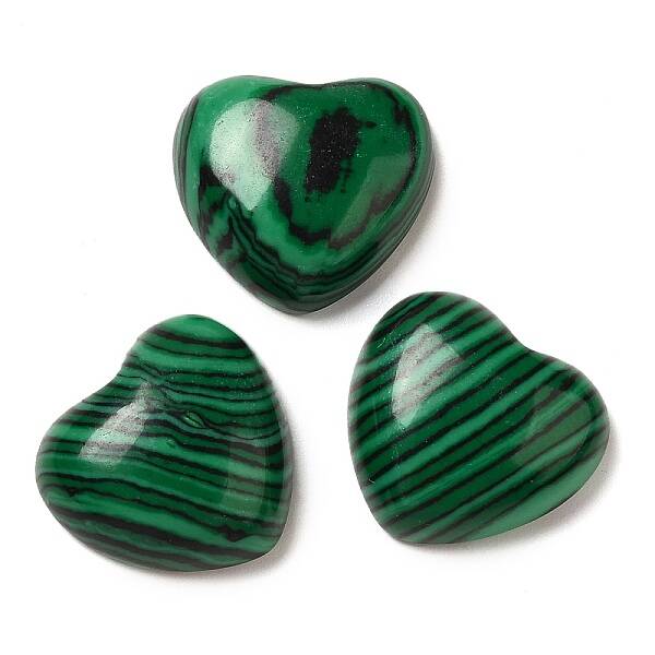 Synthetic Malachite Cabochons