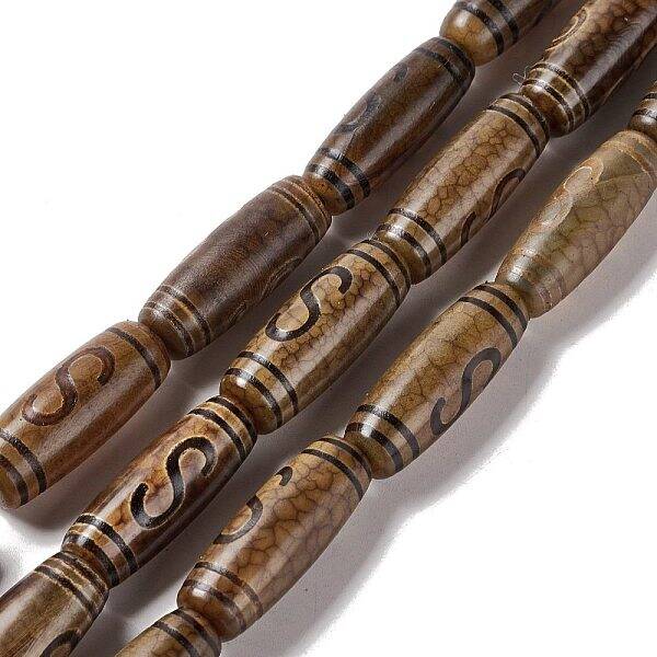 Tibetan Style dZi Beads Strands