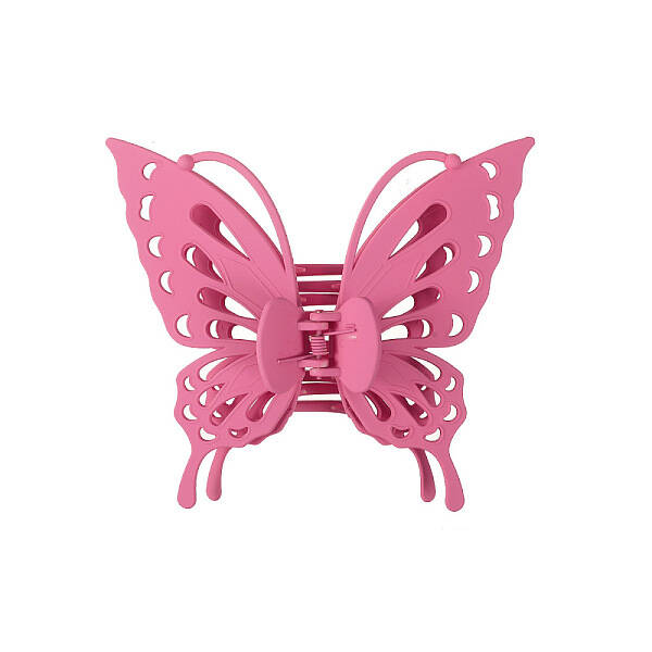 Hollow Butterfly Shape Plastic Large Claw Hair Clips