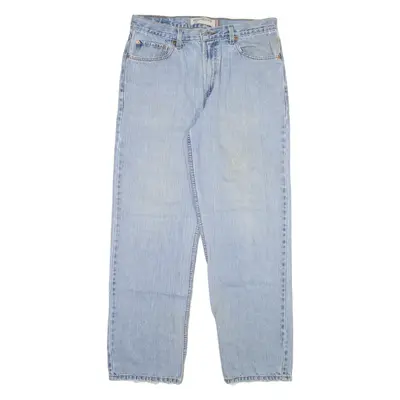 LEVI'S 550 Jeans Mens Blue Relaxed Straight W35 L32