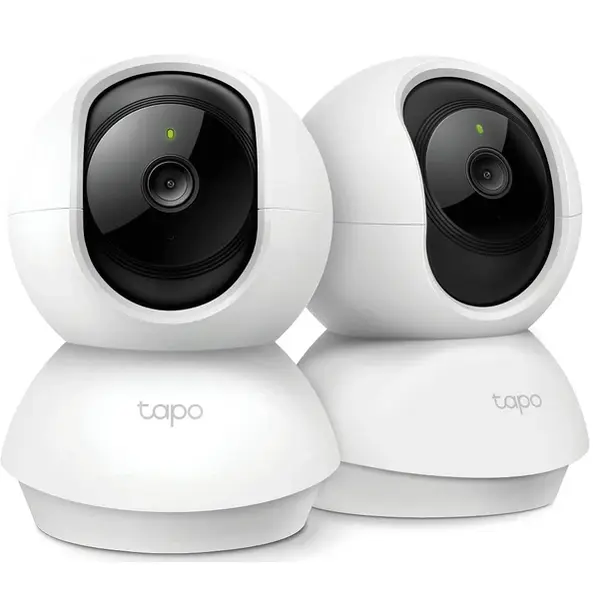 TP-Link Tapo 2K Pan/Tilt Home Security Wi-Fi Camera 2-Pack