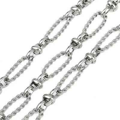 304 Stainless Steel Twist Oval Link Chains