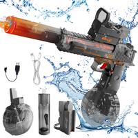 [Summer Must-Have] LED Electric Water Blaster - 25-40ft Super Shooter for Kids & Adults | High-Powered IP67 Waterproof | 500m...