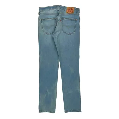 511 Levis Jeans - 32W UK 12 Light Wash Cotton Blend