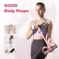 MERACH Multifunction Pedal Resistance Band, Elastic Pull Rope Fitness, Full-Body Workout at Home Gym, Exercise Sit-up, Yoga, ...