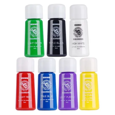 Dragonhawk Ink Mixed 7 Colors 5ML