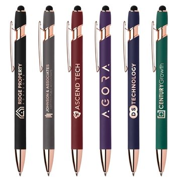 100 Customized Ellipse Softy Rose Gold Classic w/ Stylus - Soft ...