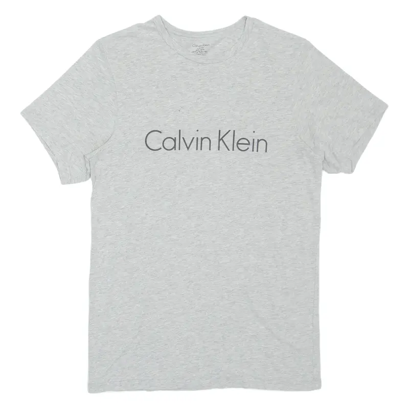 CALVIN KLEIN Mens T-Shirt Grey S