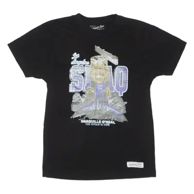 MITCHELL & NESS Shaquille O'Neal T-Shirt Black Short Sleeve Mens M