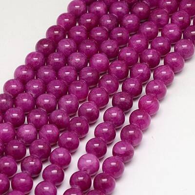 Natural Yellow Jade Beads Strands