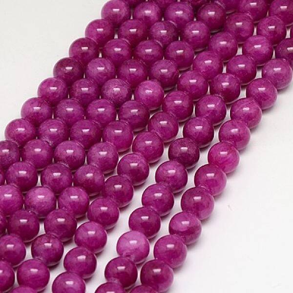 Natural Yellow Jade Beads Strands