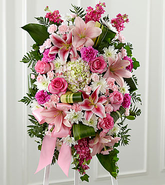 Gently into the Ever-After Standing Spray