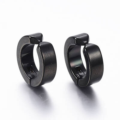 304 Stainless Steel Clip-on Earrings
