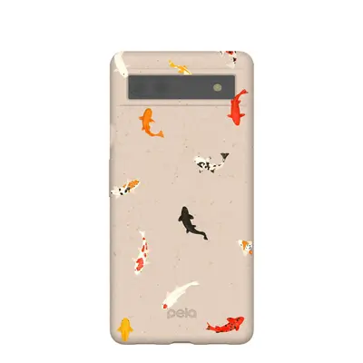 Seashell Lil Koi Google Pixel 6a Case