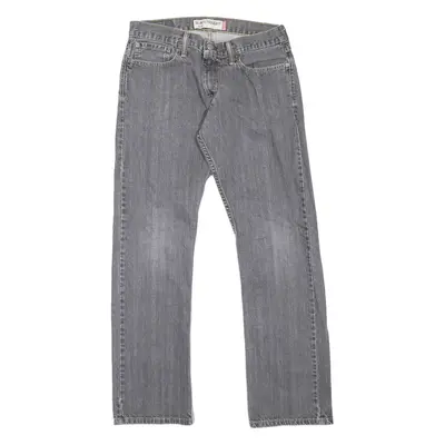 LEVI'S 514 Jeans Mens Grey Slim Straight W32 L32