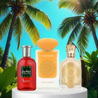Bundle – Piña Colada Musk 60ml 2.0 Fl Oz & Nouf Pineapple 100ml 3.38 Fl Oz & Batikh Watermelon 50ml 3.4 Fl Oz | Fruity & M...