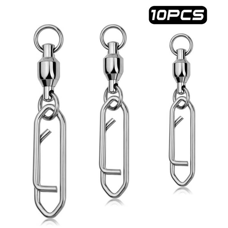 Ball Bearing Swivel Snap 0#-5# Fishing Connector Accessories