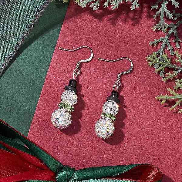 304 Stainless Steel Dangle Earrings