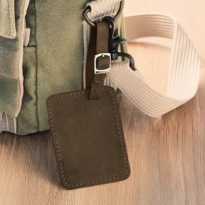 Luggage Tag - Rustic-No Personalization