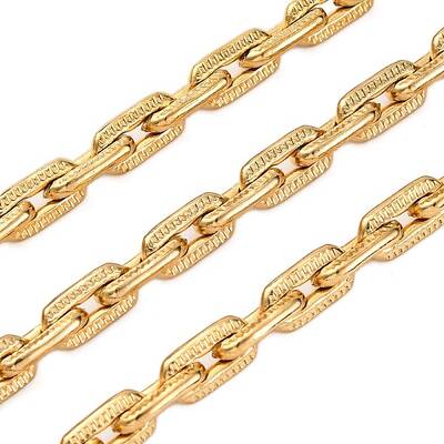 304 Stainless Steel Textured Cable Chains