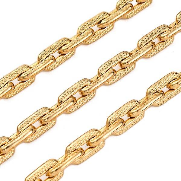 304 Stainless Steel Textured Cable Chains