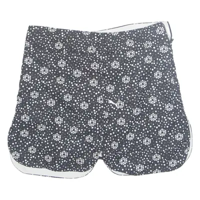 PUMA Womens Skater Skirt Black Short Floral UK 8