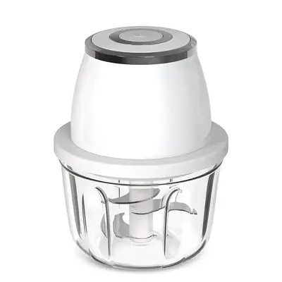Portable Electric Food Chopper, USB Rechargeable Wireless Handheld Garlic Slicer, Food Processor For Vegetables & Meat