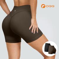 OQQfitness Womenswear 2 Pieces High Waist No Front Seam Summer Outfits Workout Gym Running Yoga Comfort Shorts- Minimalist Ba...