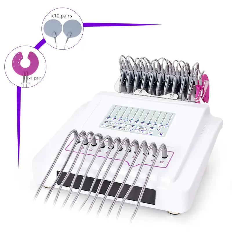 EMS Machine With Vacuum Cupping Therapy - Transparent