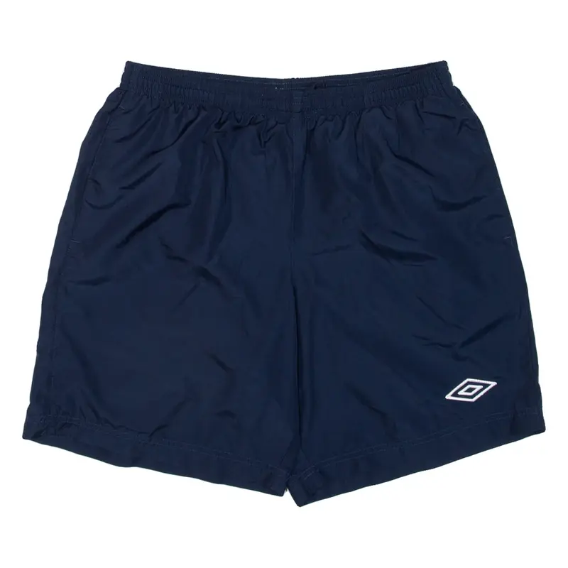 UMBRO Mesh Lining Mens Swimming Shorts Blue Relaxed L W30