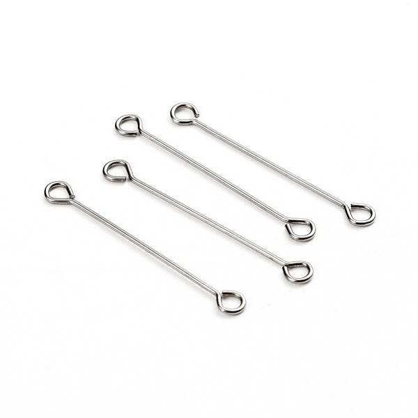 Tarnish Resistant 304 Stainless Steel Eye Pins